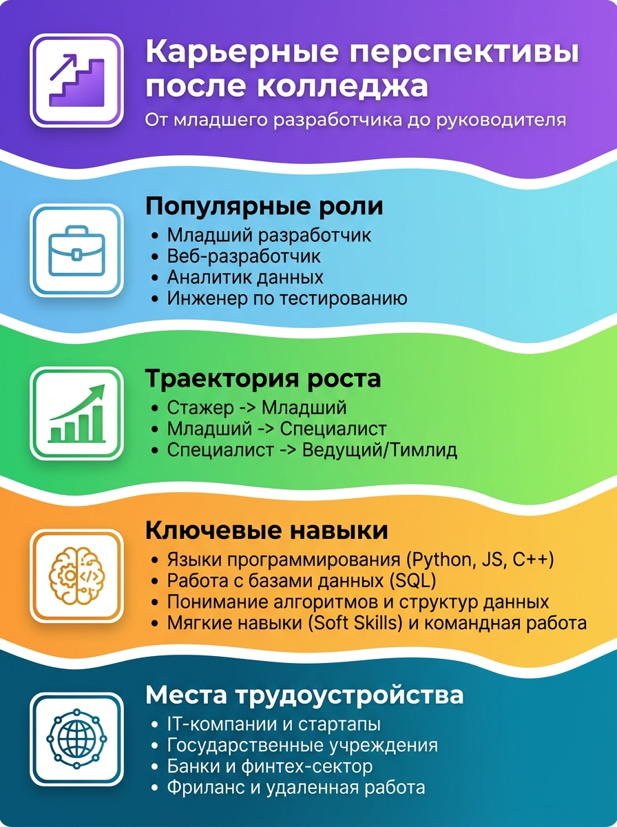 Перспектива карьеры после колледжа